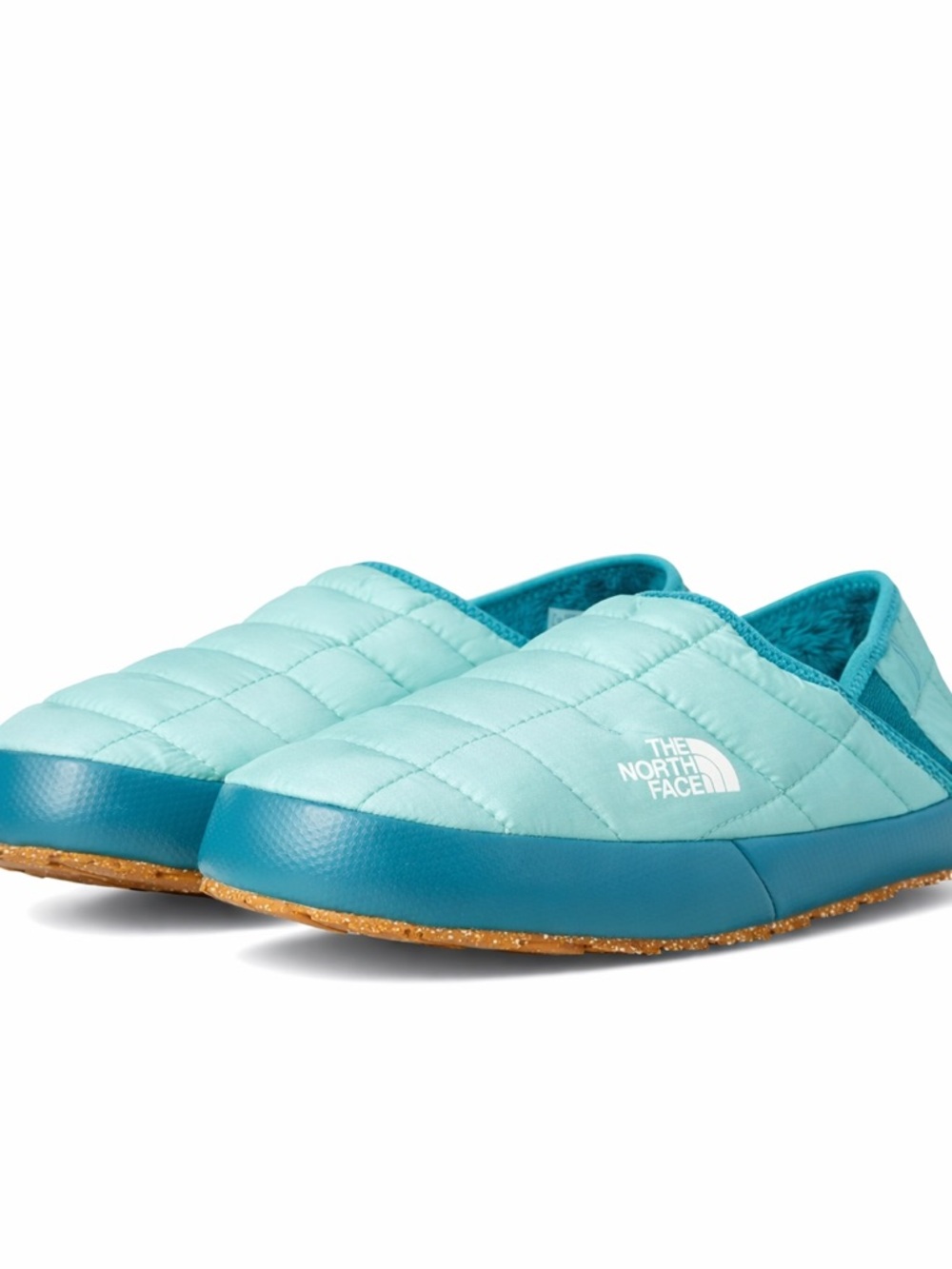 The North Face Turquoise Thermoball Quilted Camp Slippers